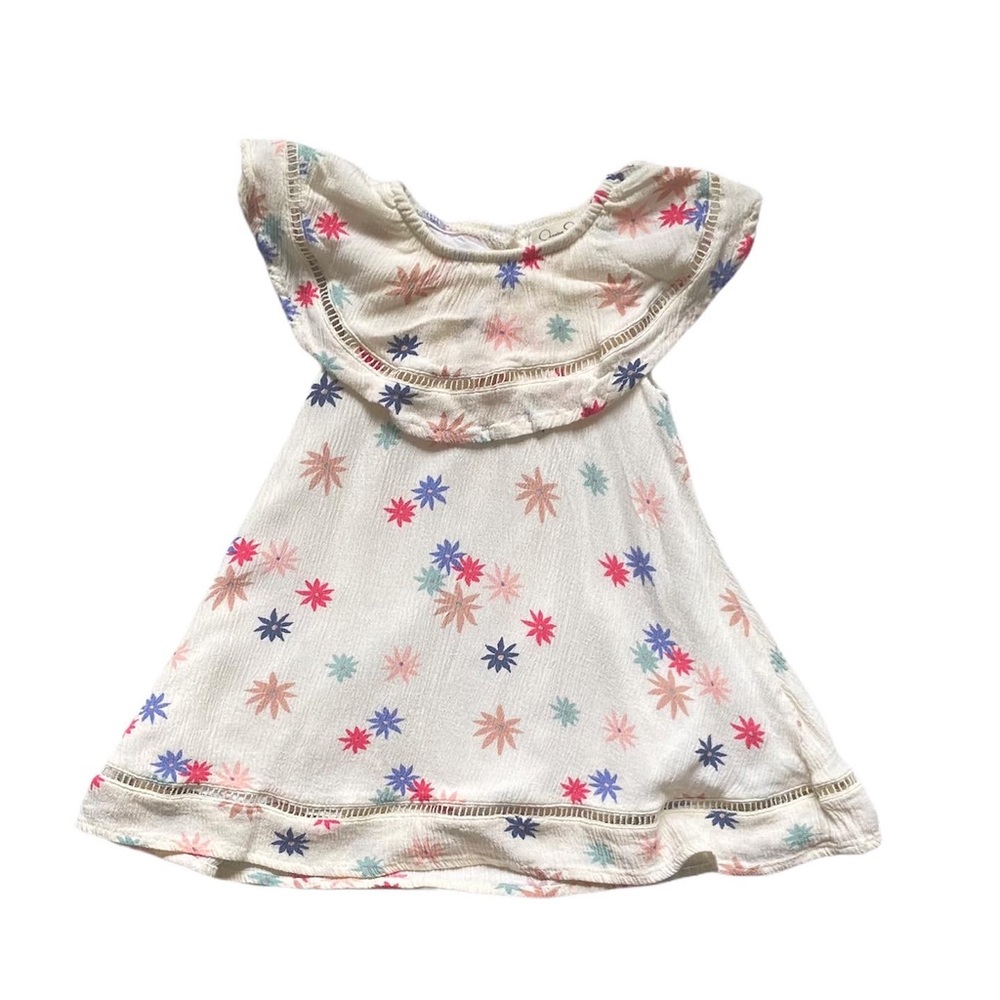 Jessica Simpson floral crepe dress 12 months